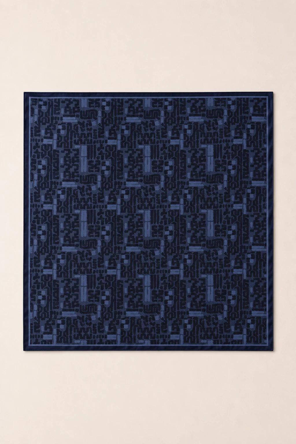 Silkhome Soft Pamuk Eşarp - Lacivert 3