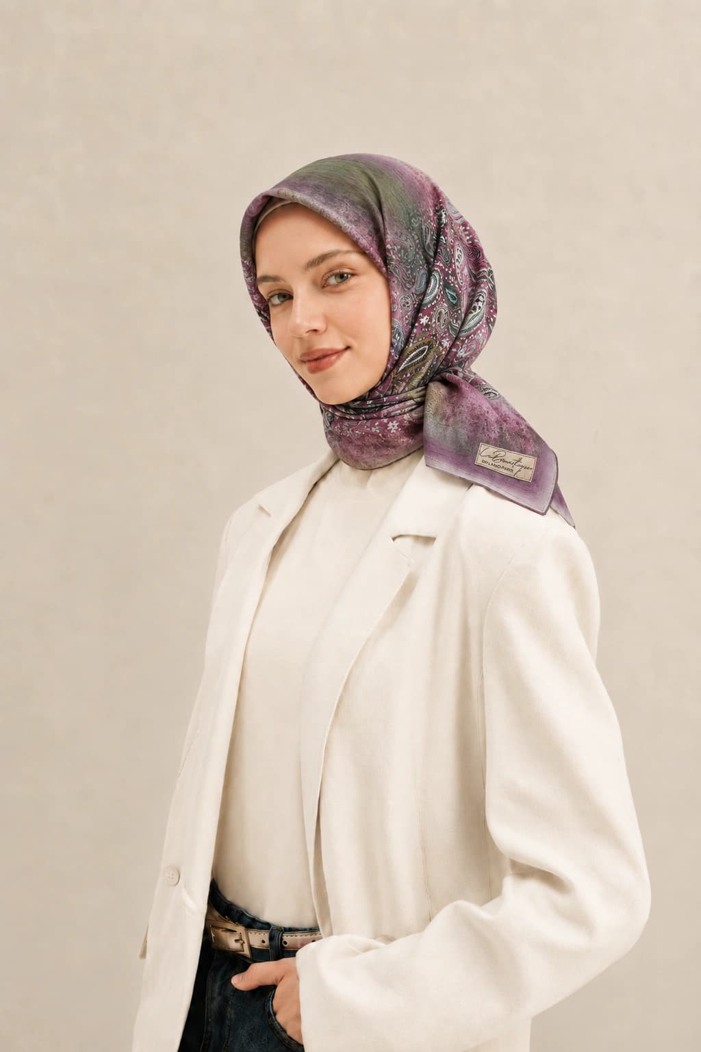 La Boutique Paisley Degrade Tensel Eşarp