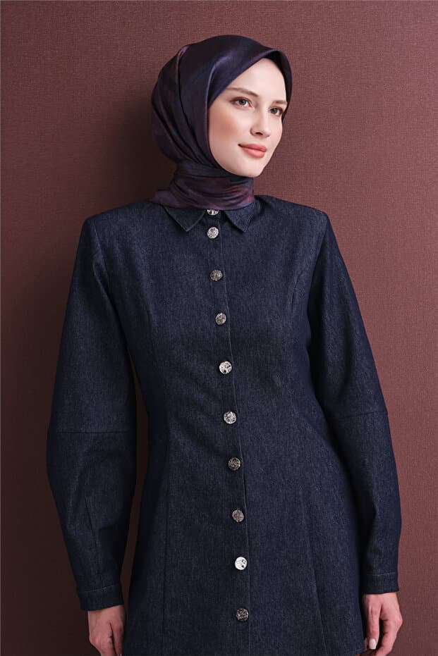 Armine Saf İpek Twill Eşarp 9618D - Mor 1