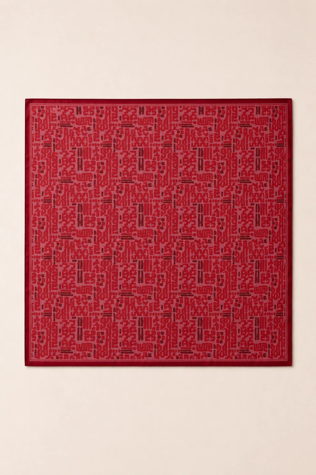 Silkhome Soft Pamuk Eşarp - Kırmızı 3