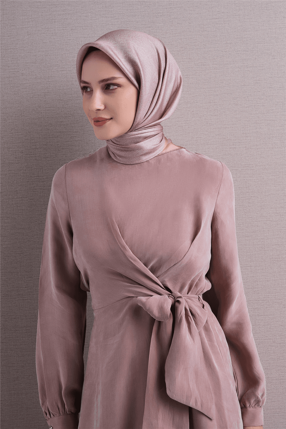Armine Saf İpek Sura Eşarp 9601D - Pembe