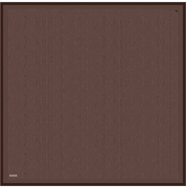 Armine Saf İpek Sura Eşarp 9601D - Kahverengi 7