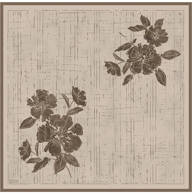 Armine Saf İpek Sura Eşarp 9617D - Bej 7