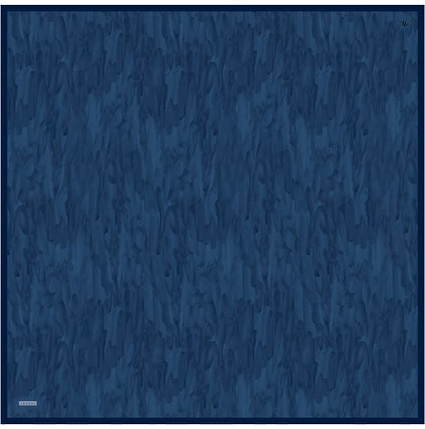 Armine Saf İpek Twill Eşarp 9630D - Mavi 6