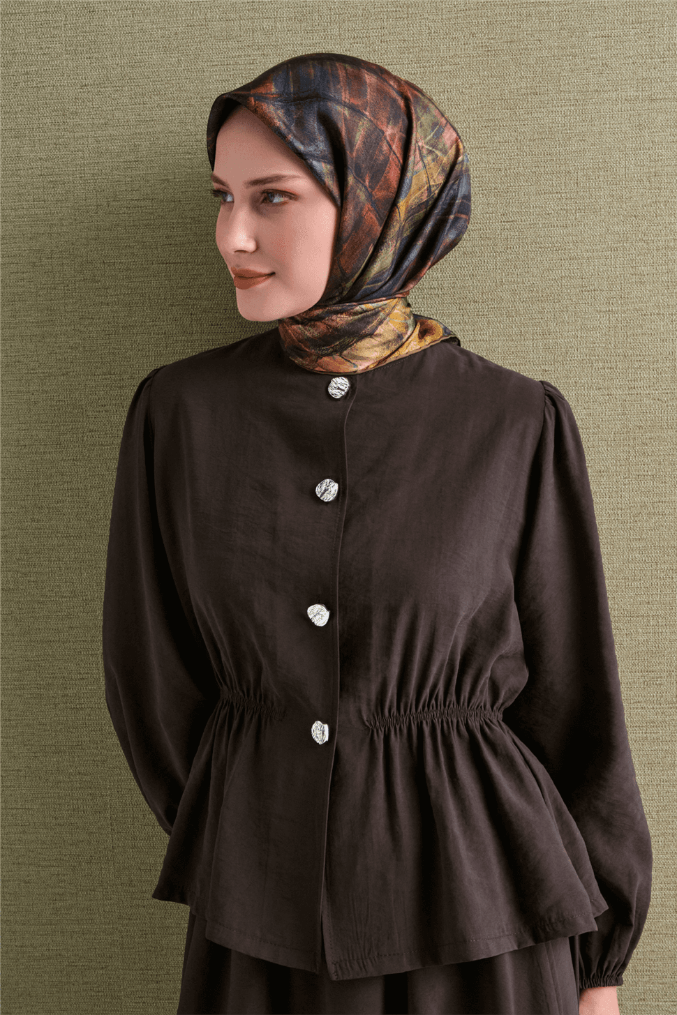 Armine Saf İpek Sura Eşarp 9635D