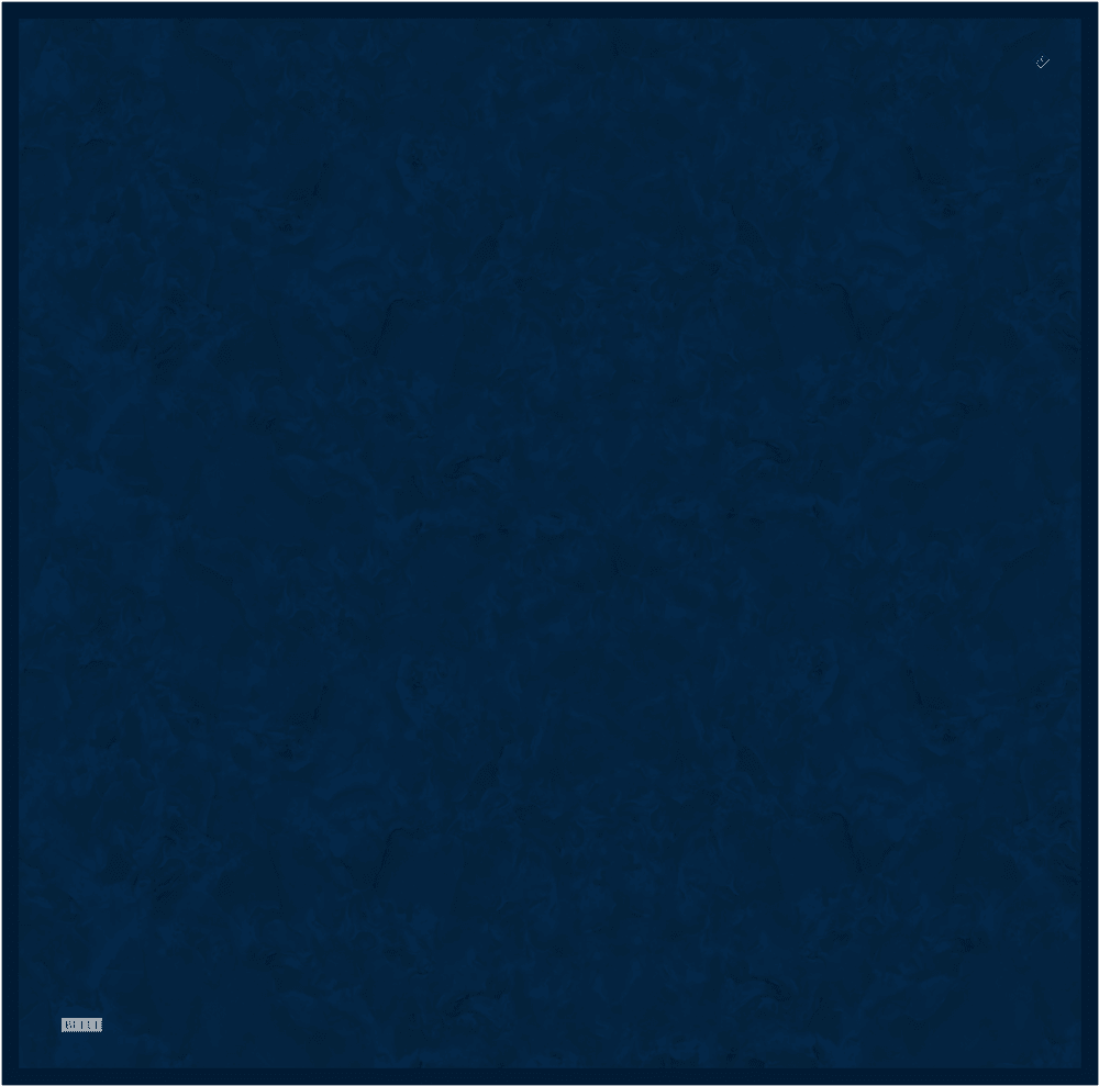 Belli %100 Twill İpek Eşarp 4428D - Lacivert 3