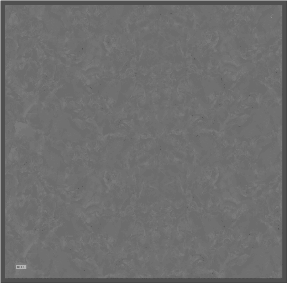 Belli %100 Twill İpek Eşarp 4428D - Gri 3
