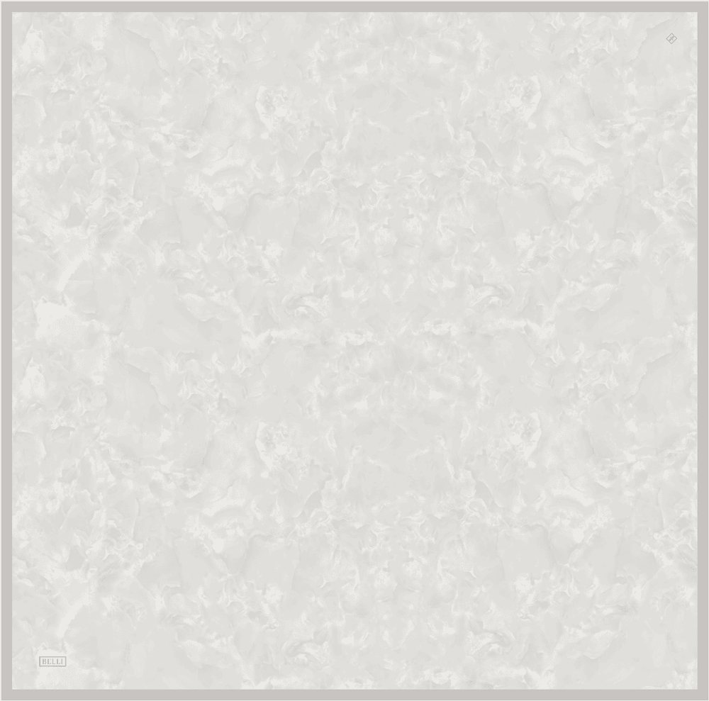 Belli %100 Twill İpek Eşarp 4428D - Ekru 3