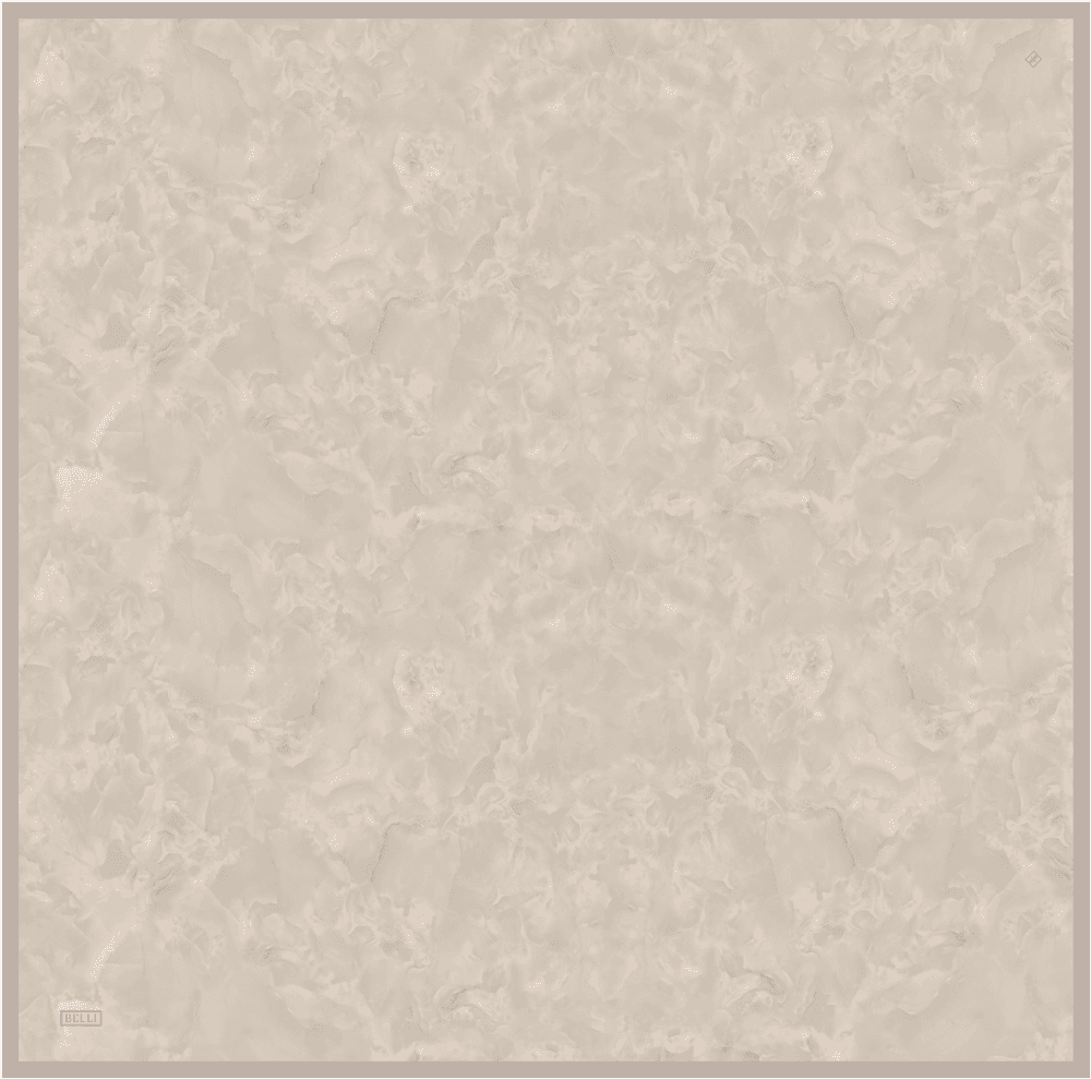 Belli %100 Twill İpek Eşarp 4428D - Bej 3