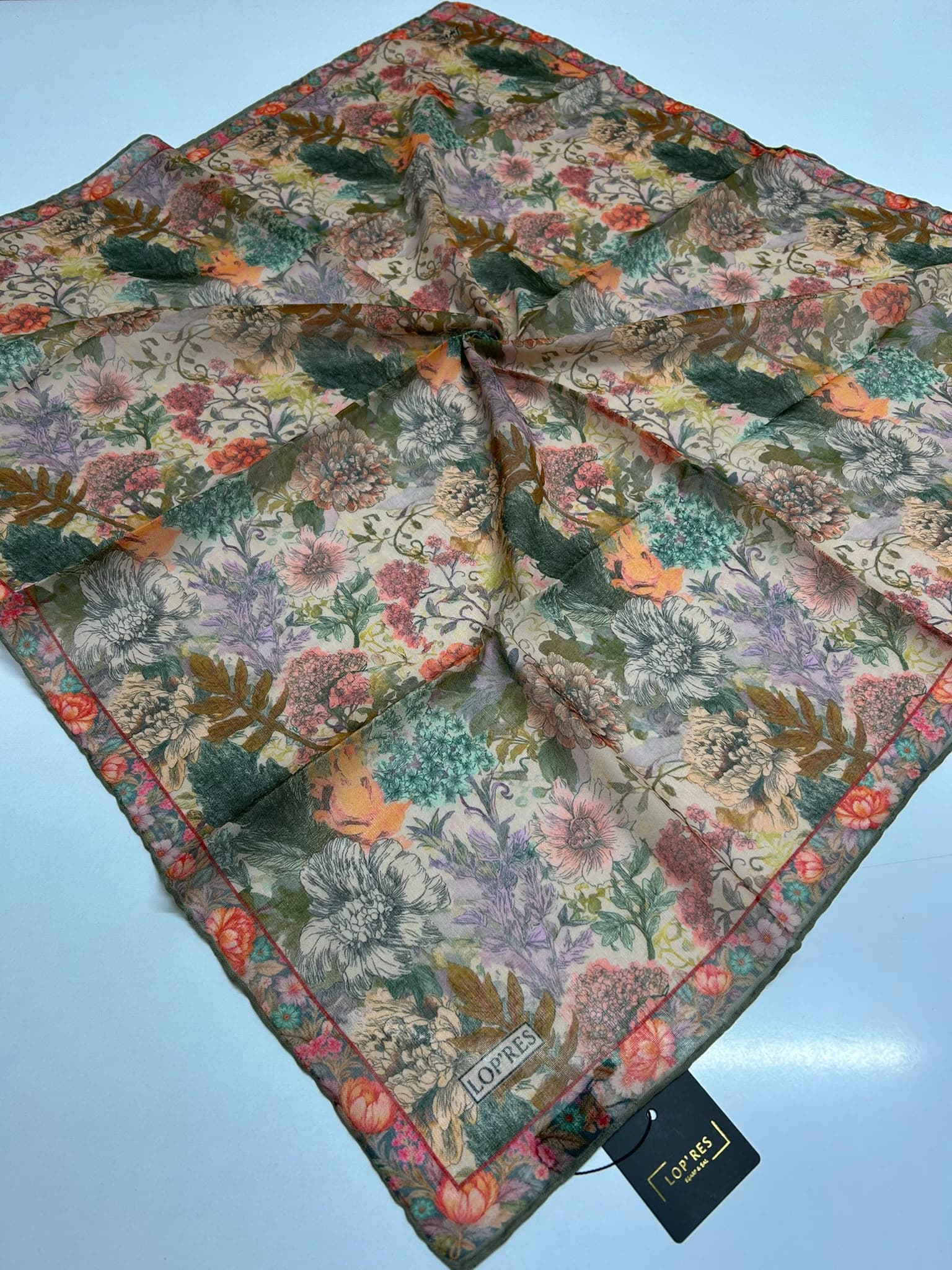 Lopres 5013 Soft Eşarp - Ekru