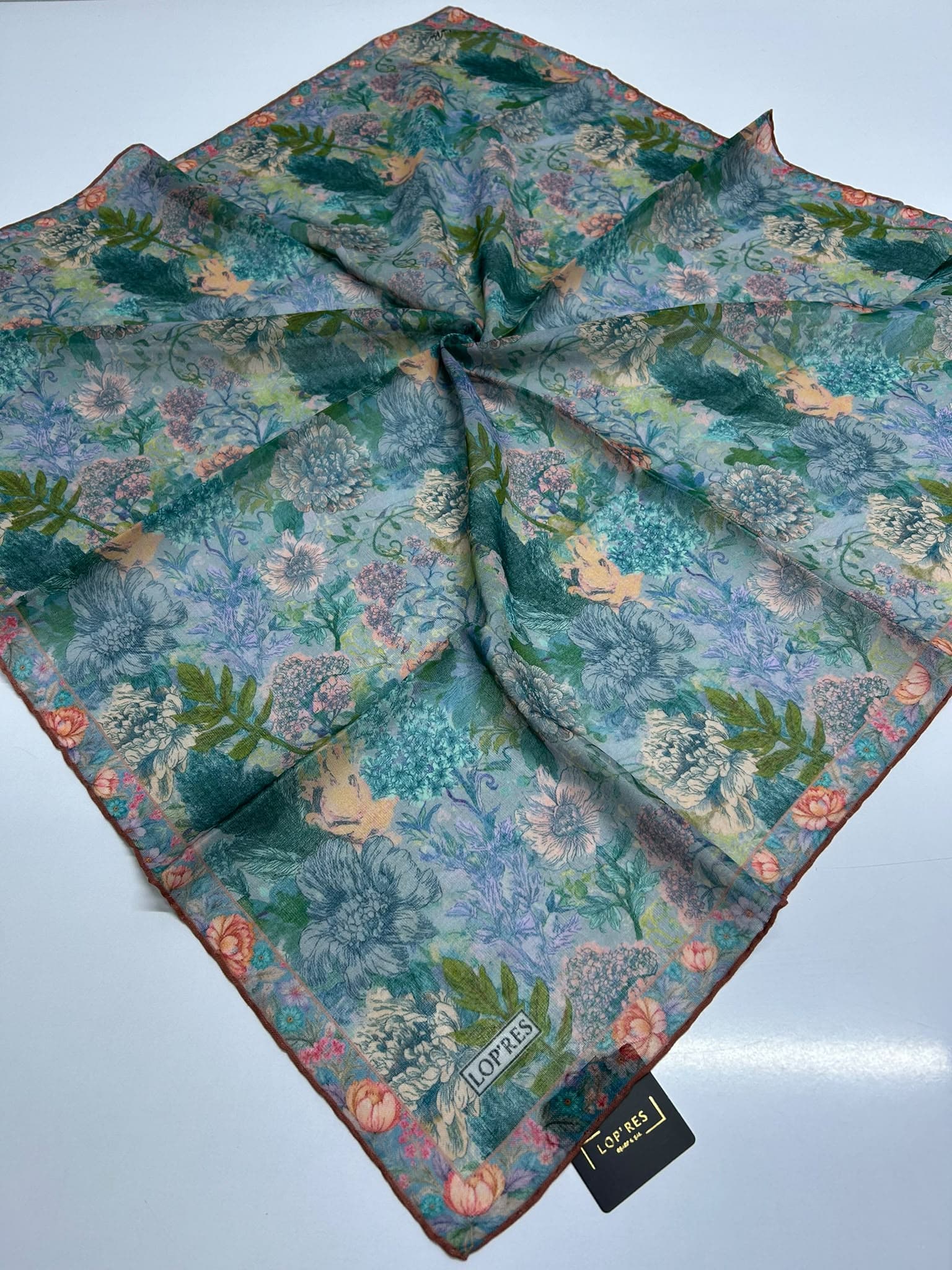 Lopres 5013 Soft Eşarp - Mint